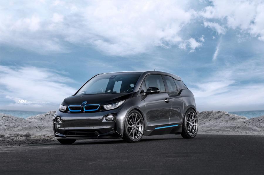  BMW i3 Mineral Grey on ADV.1 Wheels (ADV10 M.V2 SL) 2018 года  (фото 1 из 9)